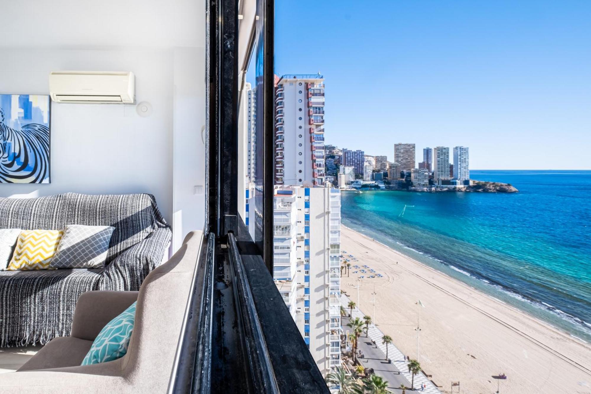 Santa Margarita Deluxe 14-D Levante Beach เบนิดอร์ม ภายนอก รูปภาพ